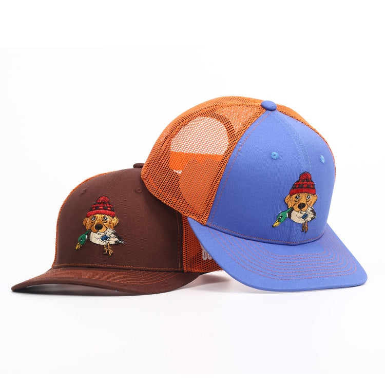 Cold Nose, Warm Coffee Retriever Trucker