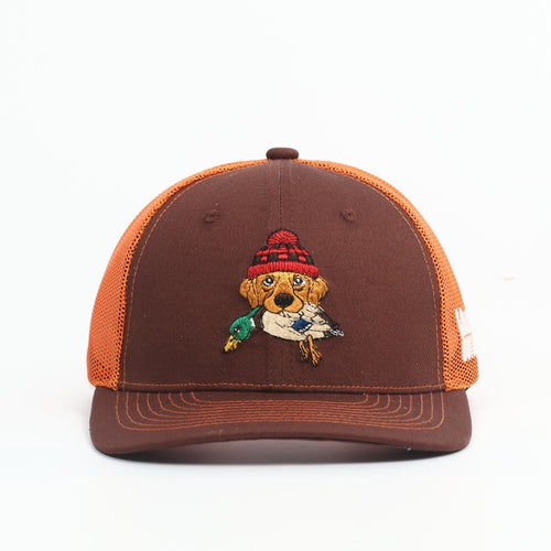 Cold Nose, Warm Coffee Retriever Trucker