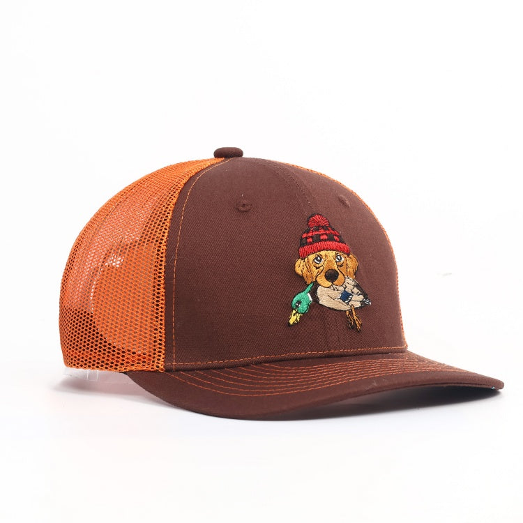 Cold Nose, Warm Coffee Retriever Trucker